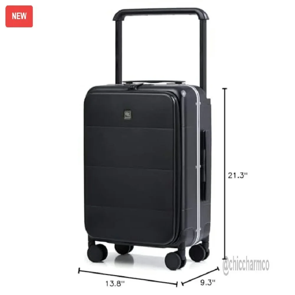 20-Inch Hard Shell Carry-On Luggage with Spinner Wheels & TSA Lock